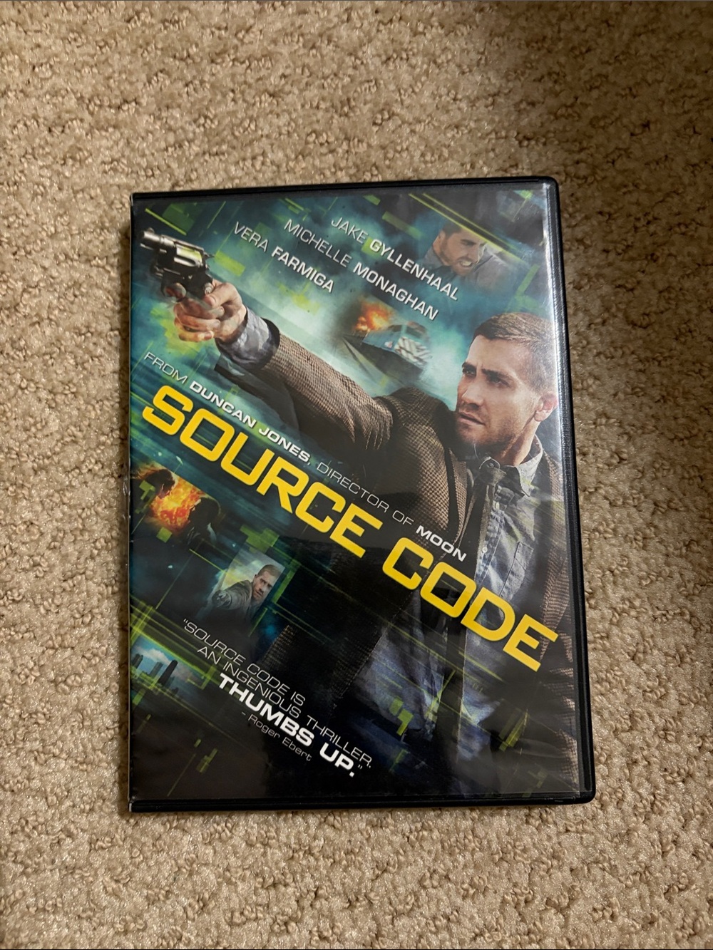 Source Code (Yellow Cover) DVD - Jake Gyllenhaal